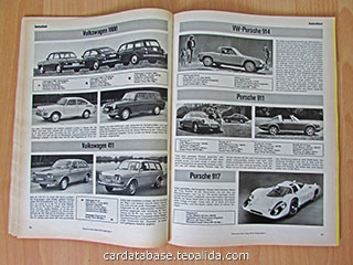 Auto Katalog 1970 text sieten