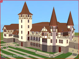 The Sims 2 Peles Castle - The Sims fan page
