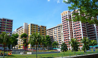 Bukit Panjang blocks 418, 419, 420 (built 1989)